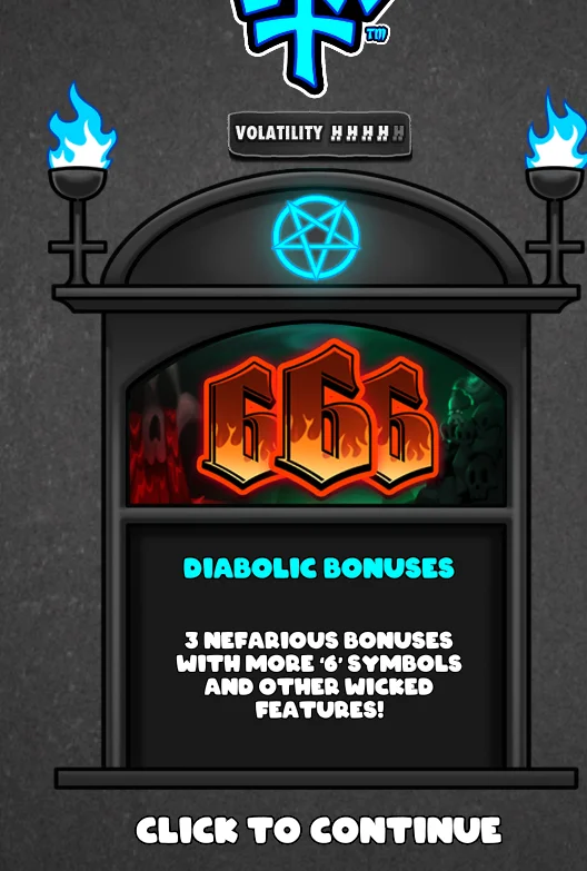 Pray for Six Diabolic Surprise feature activating mid-spin with unexpected bonus enhancement and increased prize potential