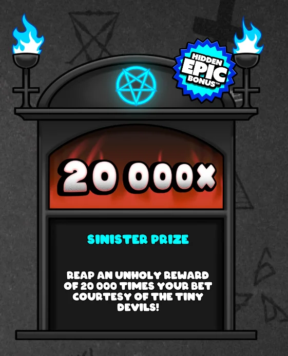 Pray for Six maximum win screen displaying 20000x bet cap with accumulated multipliers and total prize amount